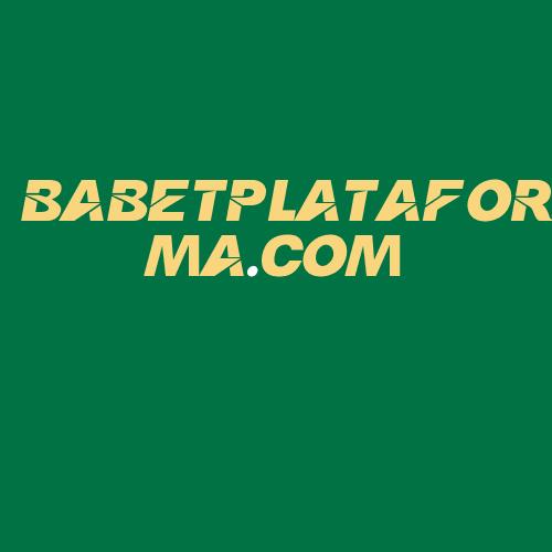 Logo da BABETPLATAFORMA